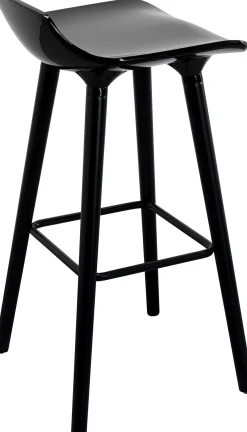 KARE Design Sedia bar York Nero 75cm - KARE> Sgabelli Bar