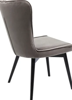 KARE Design SEDIA BLACK MARSHALL VELLUTO GRIGIO - KARE></noscript> Sedie
