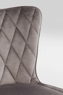 KARE Design SEDIA BLACK MARSHALL VELLUTO GRIGIO - KARE></noscript> Sedie
