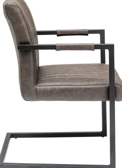 KARE Design Sedia cantilever Thamos marrone - KARE> Sedie