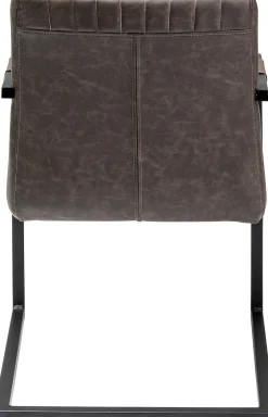 KARE Design Sedia cantilever Thamos marrone - KARE></noscript> Sedie