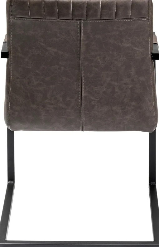 KARE Design Sedia cantilever Thamos marrone - KARE> Sedie