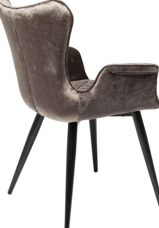 KARE Design Sedia Con Braccioli Dream Marrone - KARE> Sedie