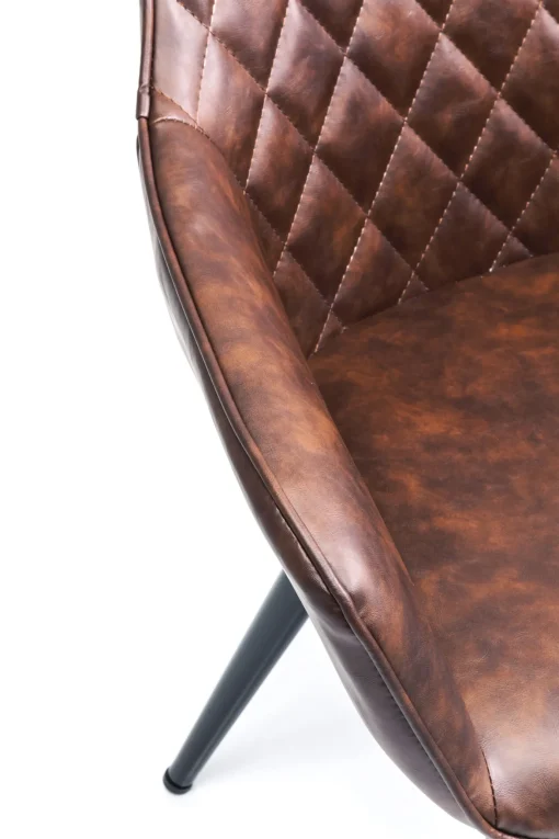 KARE Design Sedia Con Braccioli Harry Marrone - KARE> Sedie