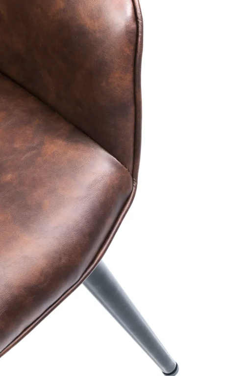 KARE Design Sedia Con Braccioli Harry Marrone - KARE> Sedie