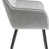 KARE Design Sedia con braccioli Kayla grigio - KARE> Sedie