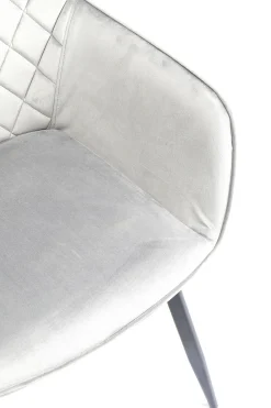KARE Design Sedia con braccioli Kayla grigio - KARE></noscript> Sedie