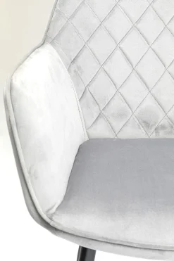 KARE Design Sedia con braccioli Kayla grigio - KARE></noscript> Sedie