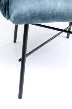 KARE Design Sedia con braccioli Nothing Hill blu - KARE></noscript> Sedie