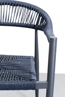 KARE Design Sedia con braccioli Palma blu petrolio - KARE></noscript> Sedie