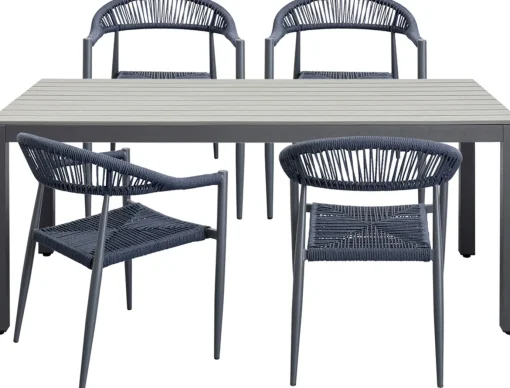 KARE Design Sedia con braccioli Palma blu petrolio - KARE> Sedie