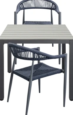 KARE Design Sedia con braccioli Palma blu petrolio - KARE></noscript> Sedie