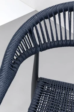 KARE Design Sedia con braccioli Palma blu petrolio - KARE></noscript> Sedie
