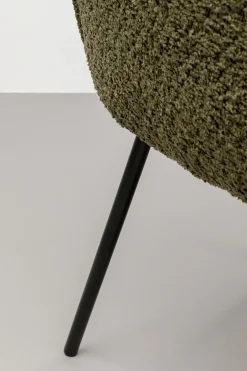 KARE Design Sedia con braccioli Selma verde oliva - KARE></noscript> Sedie