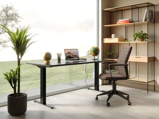 KARE Design Sedia Da Ufficio Labora Marrone - KARE> Sedie