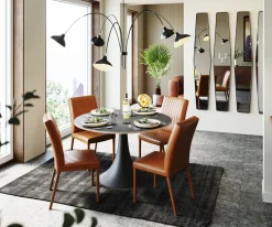 KARE Design Sedia Freddy marrone - KARE></noscript> Sedie
