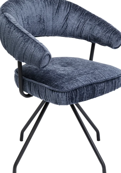 KARE Design Sedia girevole Arabella marrone - KARE> Sedie
