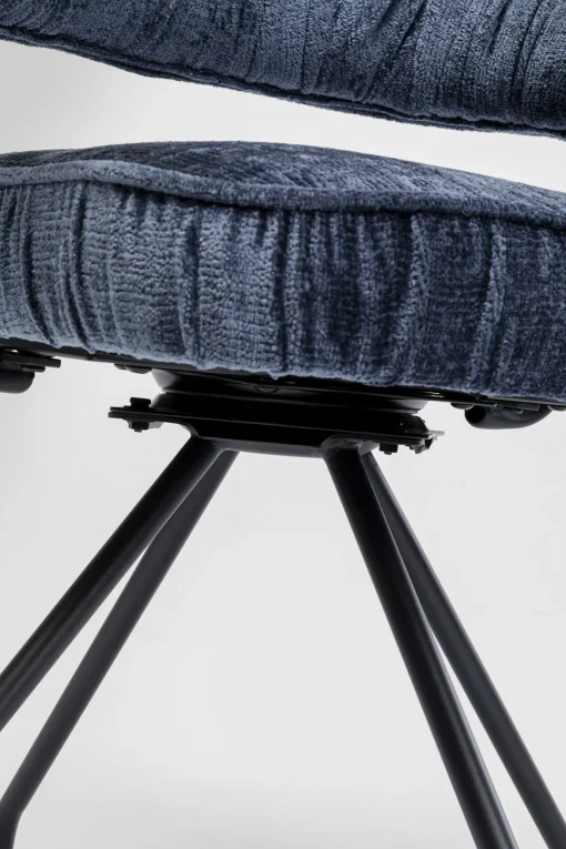 KARE Design Sedia girevole Arabella marrone - KARE> Sedie