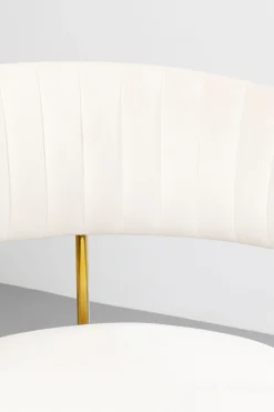 KARE Design Sedia girevole Belle velluto creme - KARE></noscript> Sedie