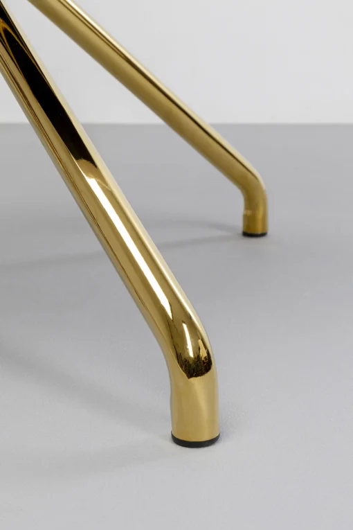 KARE Design Sedia girevole Belle velluto creme - KARE> Sedie