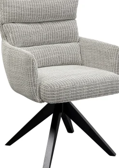 KARE Design Sedia girevole Bosse Nero - KARE></noscript> Sedie