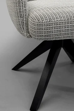 KARE Design Sedia girevole Bosse Nero - KARE></noscript> Sedie