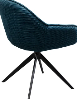 KARE Design Sedia girevole Carlito Mesh petrolio - KARE></noscript> Sedie