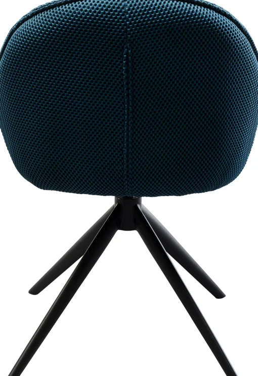 KARE Design Sedia girevole Carlito Mesh petrolio - KARE> Sedie