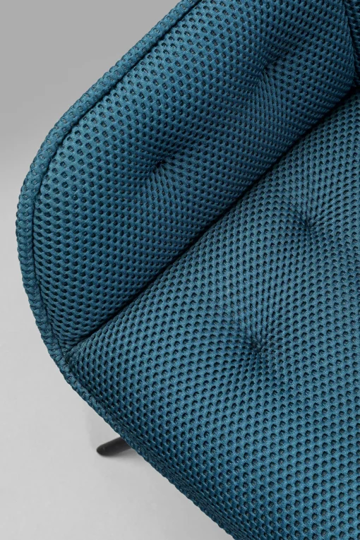 KARE Design Sedia girevole Carlito Mesh petrolio - KARE> Sedie