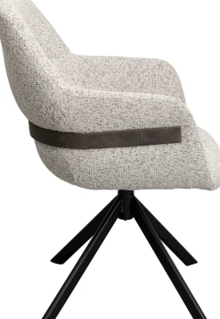 KARE Design Sedia girevole Coco crema - KARE> Sedie