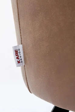 KARE Design Sedia girevole Coco marrone - KARE></noscript> Sedie