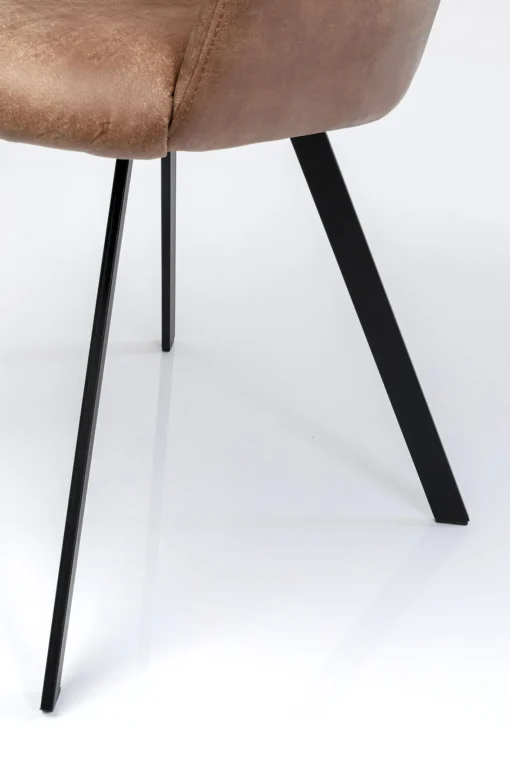KARE Design Sedia girevole Coco marrone - KARE> Sedie
