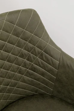 KARE Design Sedia girevole Coco Wood Verde - KARE></noscript> Sedie