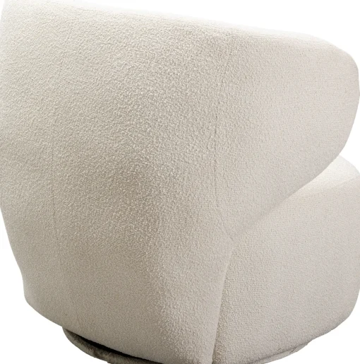 KARE Design Sedia girevole Elite Crema - KARE> Poltrone