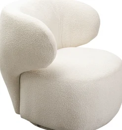 KARE Design Sedia girevole Elite Crema - KARE></noscript> Poltrone