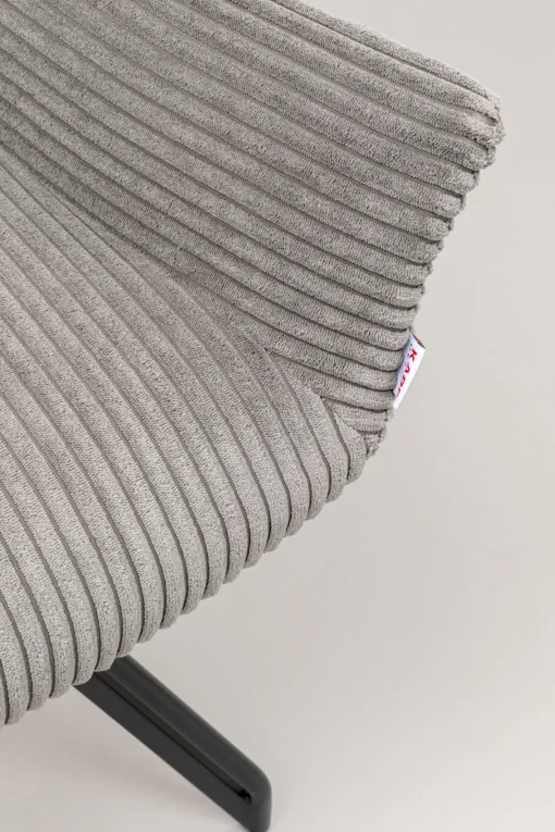 KARE Design Sedia girevole Rich grigio scuro - KARE> Sedie
