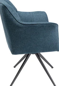 KARE Design Sedia girevole Thinktank Blu - KARE> Sedie