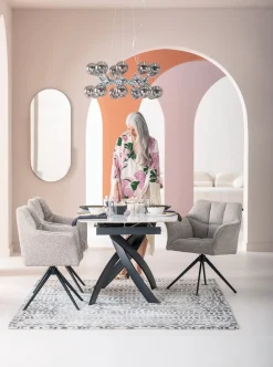KARE Design Sedia girevole Thinktank Mix - KARE></noscript> Sedie