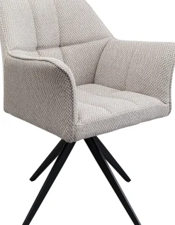 KARE Design Sedia girevole Thinktank grigio - KARE></noscript> Sedie