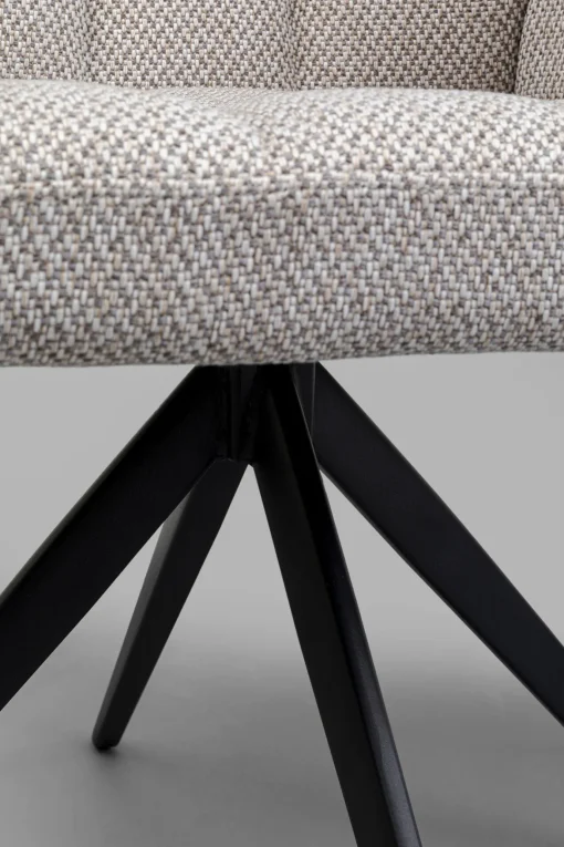 KARE Design Sedia girevole Thinktank grigio - KARE> Sedie