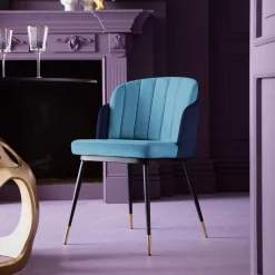 KARE Design Sedia Hojas blu - KARE> Sedie