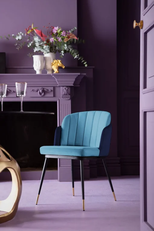 KARE Design Sedia Hojas blu - KARE> Sedie