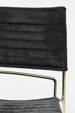 KARE Design Sedia Hugo Nero/Oro - KARE></noscript> Sedie