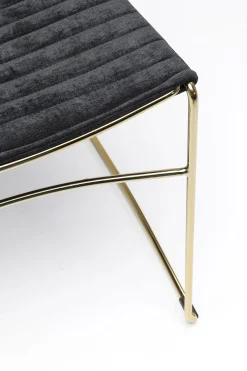 KARE Design Sedia Hugo Nero/Oro - KARE></noscript> Sedie