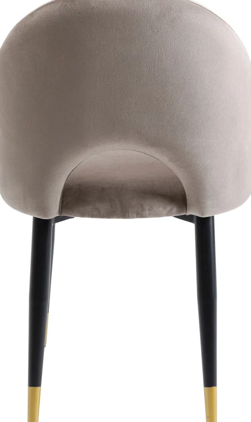 KARE Design Sedia Iris in velluto grigia (2/set) - KARE> Sedie