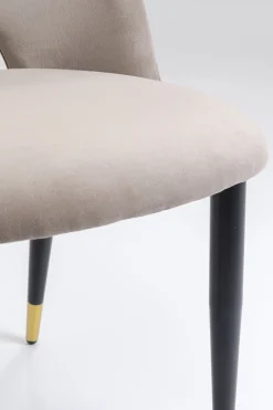 KARE Design Sedia Iris in velluto grigia (2/set) - KARE></noscript> Sedie