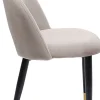 KARE Design Sedia Iris Velluto Beige - KARE> Sedie