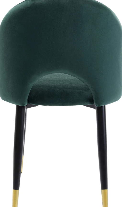 KARE Design Sedia Iris Velluto Verde - KARE> Sedie