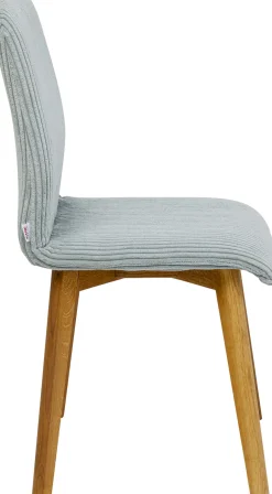 KARE Design Sedia Lara Cord blu - KARE> Sedie