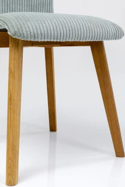 KARE Design Sedia Lara Cord blu - KARE></noscript> Sedie